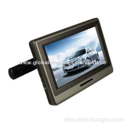 Portable Headrest Car DVD Player with Digital TV, HDMI, Touch Panel